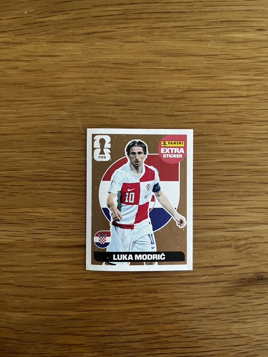 Panini Cartes à collectionner: Luka Modrić - Extra Sticker – Neuf (Voir description) à Root par jag_f6bw