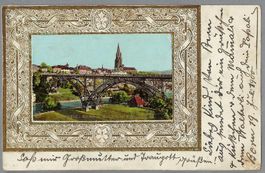 1900, BERN, GOLDPRÄGUNGEN, SCHÖN