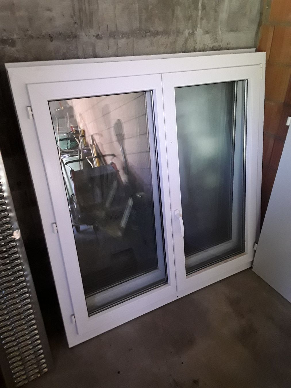 Finestre: 2 Fenster weiss Kunststoff – Usato da Ochlenberg venduto da Antamo