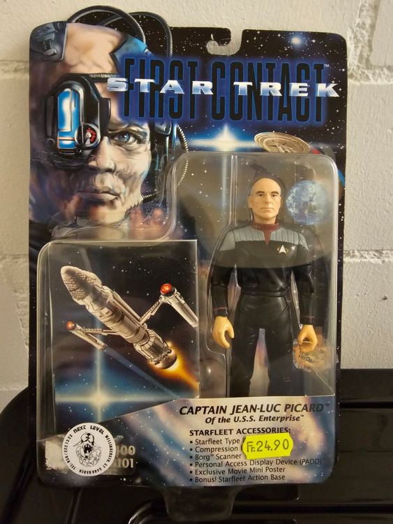 Buy Star Trek Captain Jean-Luc Picard First Contact Action Figure in Cheap Price