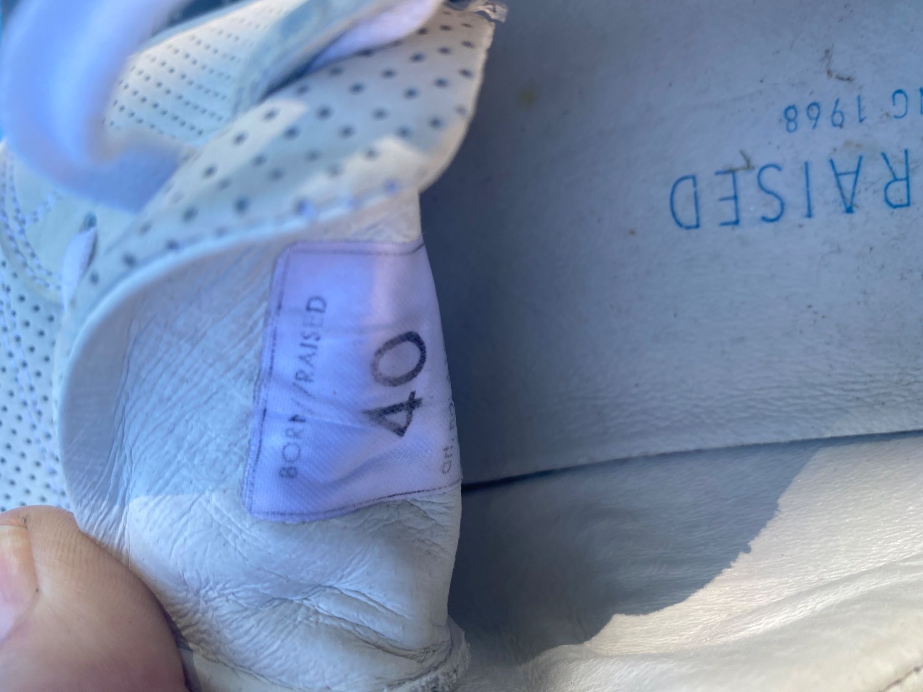 Scarpe da uomo: weisse Ledersneaker – Usato da Tesserete venduto da kerstin020 4