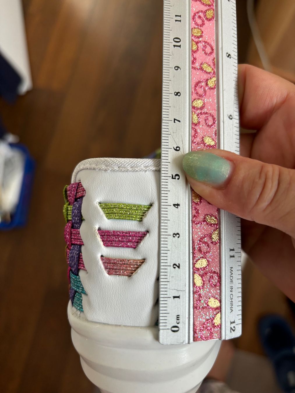 Scarpe da donna: Bunte Sommer-Flechtschuhe Grösse 36 – Usato da Rafz venduto da findelmundo68 3