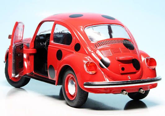 Volkswagen Modellini d'auto: VW KÄFER 1303 MARIENKÄFER ROT 1:18 SOLIDO – Nuovo e nell'imballaggio originale da Suhr venduto da Moebelsiralfred 1