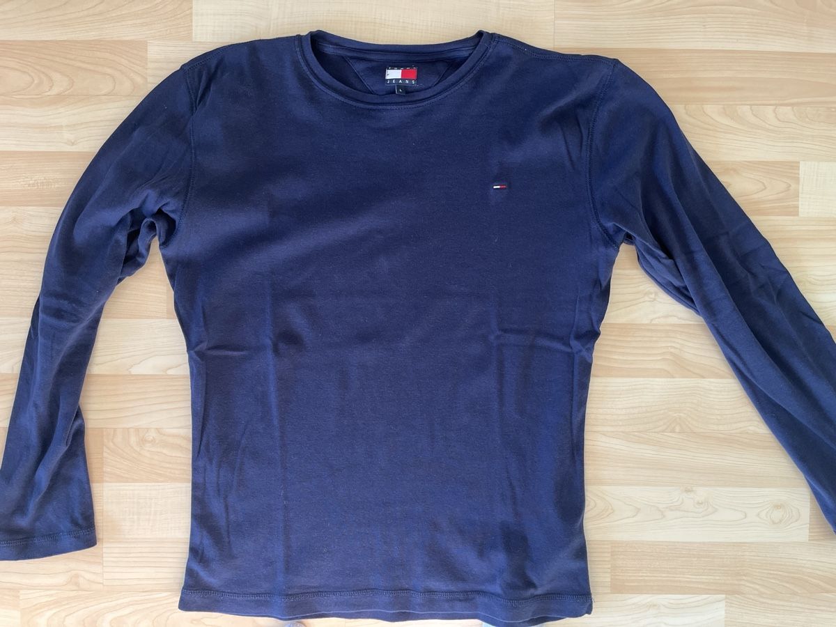 Tommy Hilfiger Maglioni & Felpe: 2 Tommy Hilfiger Shirts Pullover, Blau und Schwarz,  L – Nuovo (secondo la descrizione) da Zug venduto da Nickwalks999 5