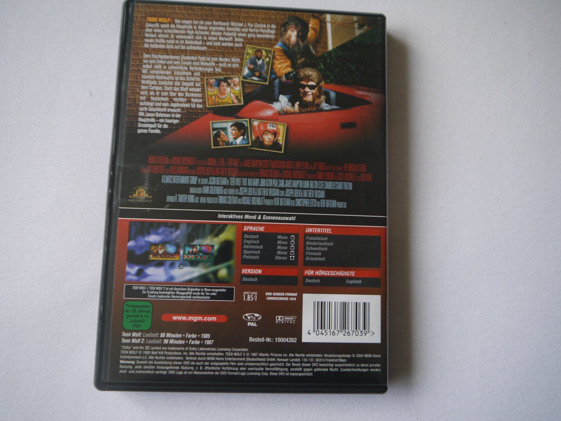 Tutti i DVDs: TEEN WOLF 1 und 2 - Michael J. Fox – Usato da Hagendorn venduto da Blaf 1
