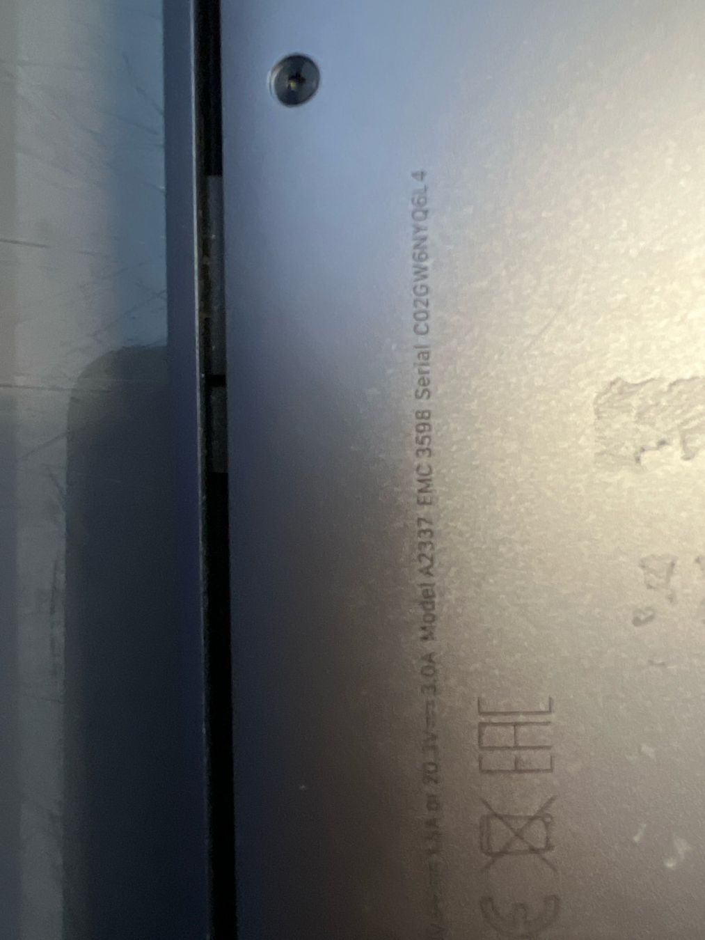 Apple Notebook: MacBook Air 13" 2020 Grey M1 Startprobleme #25 – Difettoso da Dietikon venduto da speedkauf 5
