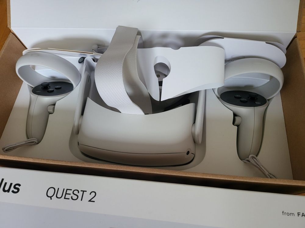 Meta Quest 2, 128GB VR très bon état, utilisé seulement quel | Kaufen auf  Ricardo