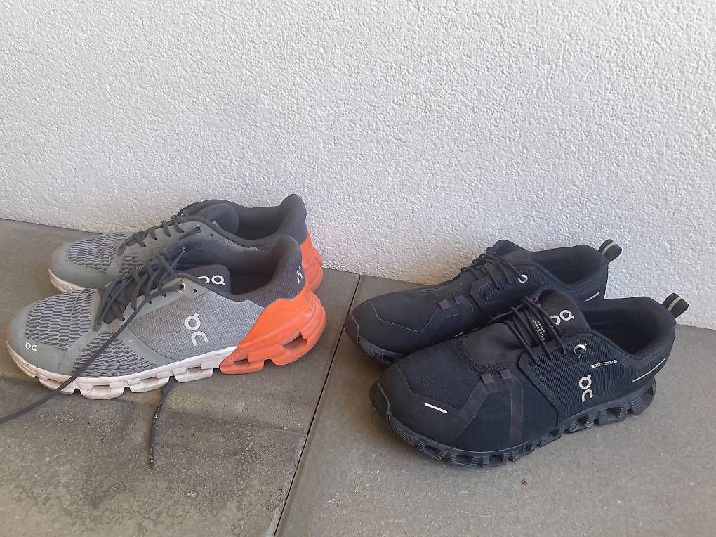 On Scarpe da uomo: ON Cloud 6 Sneaker, On Running Cloudflyer FossilFlame Size41 – Usato da Zürich venduto da albenire 1