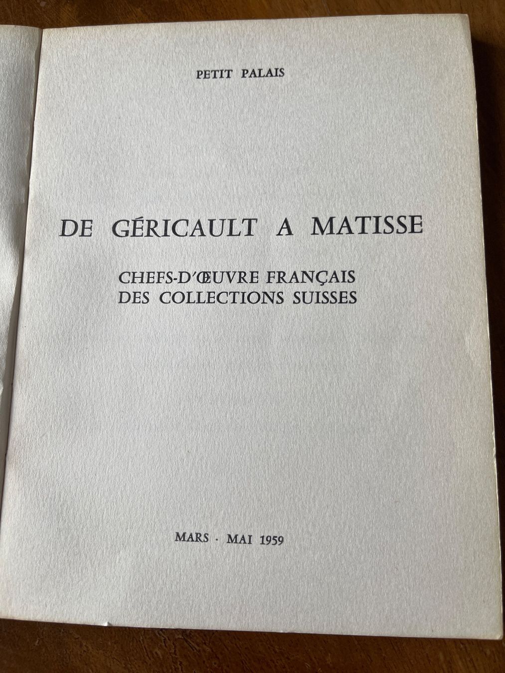 Libri: De Géricault a Matisse – Usato da Wangen ZH venduto da via_g5br 1