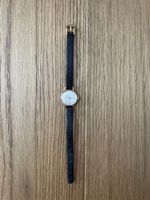 Damenuhr Certina goldfarben mit Lederband gebraucht