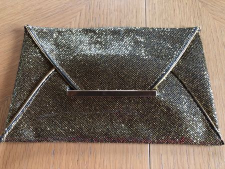 Abendtasche goldig