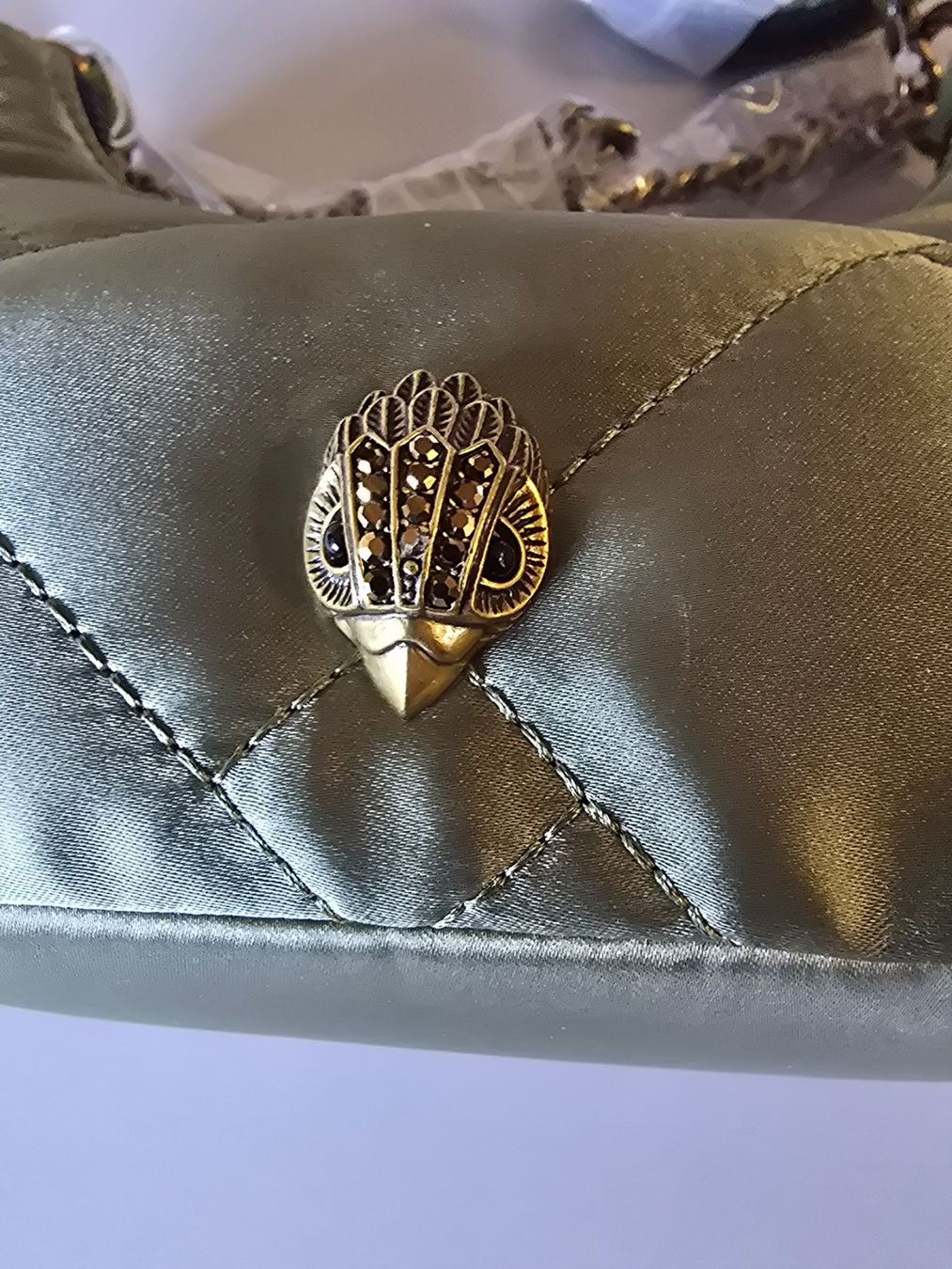Kurt Geiger Borse da donna: KURT GEIGER UMHÄNGETASCHE KHAKI, NEU!! – Nuovo e nell'imballaggio originale da Möriken AG venduto da rowyta 5