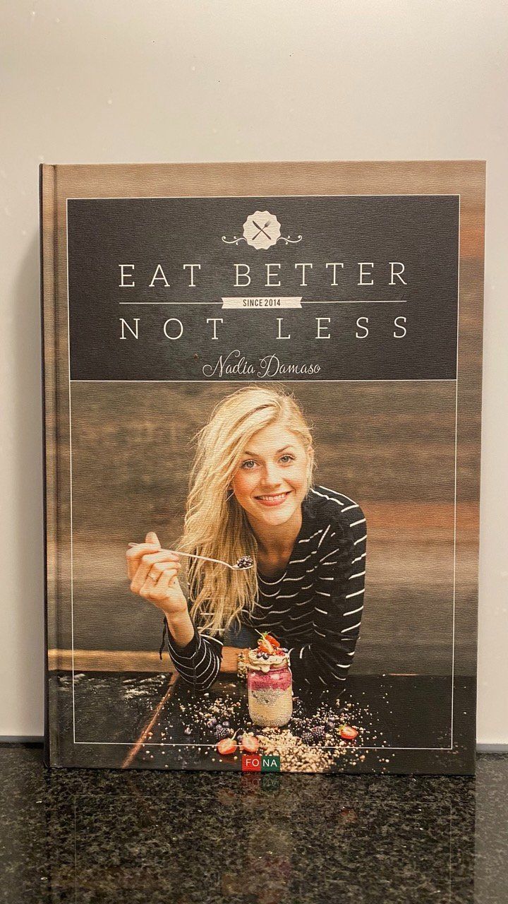 Libri: Eat Better Not Less Autor: Nadia Damaso – Usato da Thun venduto da floriangurtner