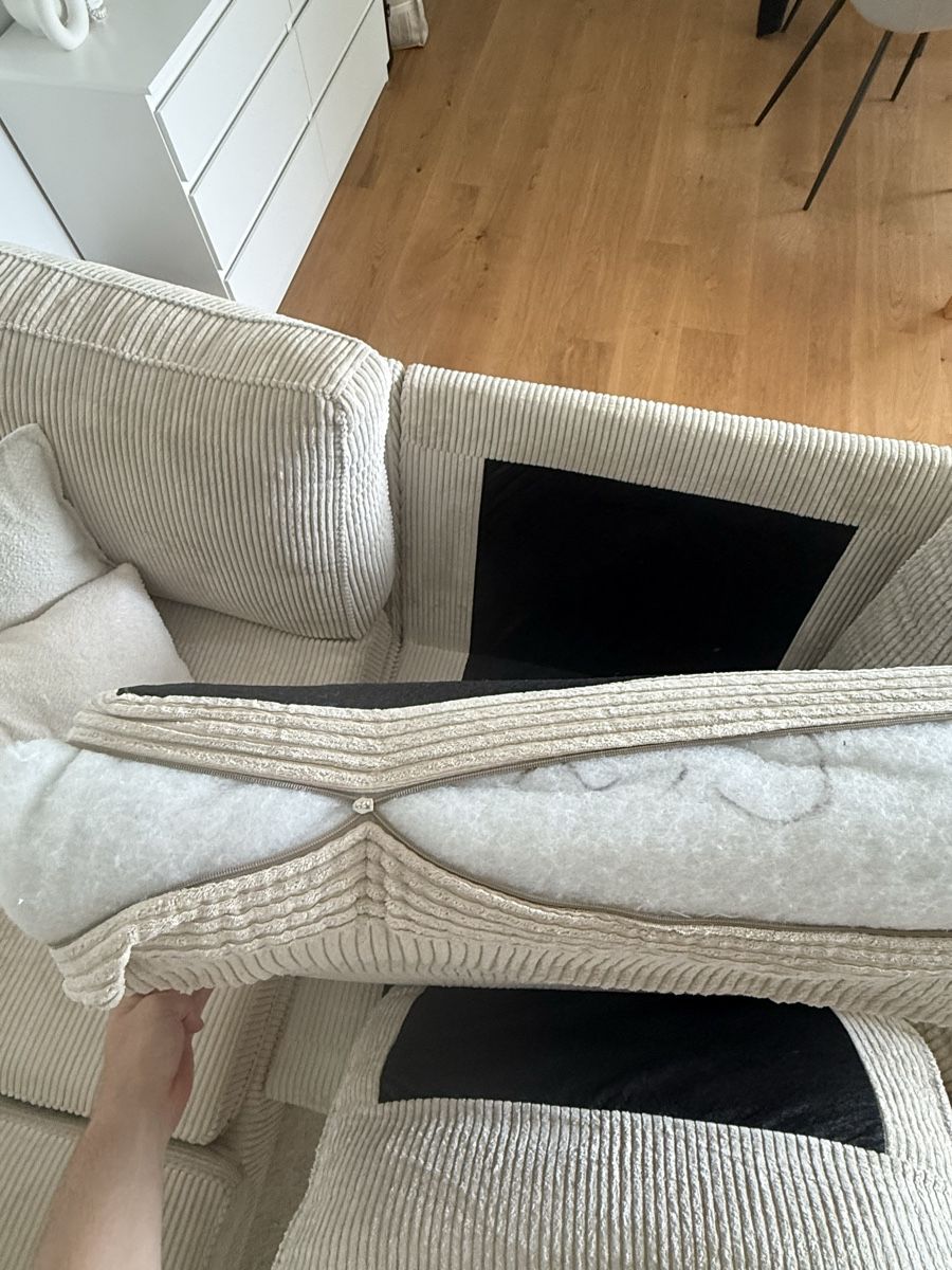 Sofas: Vente Unique Sofa in Cord Beige, Guter Zustand, modular – Gebraucht aus Cham von kuhnaguero 4