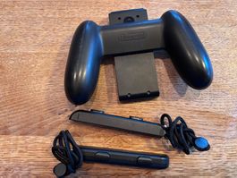 Nintendo Switch Joy-Con Halterung gebraucht schwarz