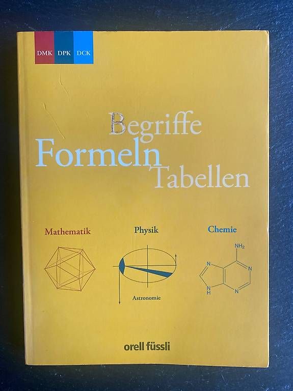 Bücher: Begriffe Formeln Tabellen – Gebraucht aus Zürich von evidence.1992