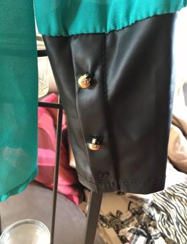 Camicette: Blouse vert émeraude yendi TU – Usato da Genève venduto da Libellule477 3