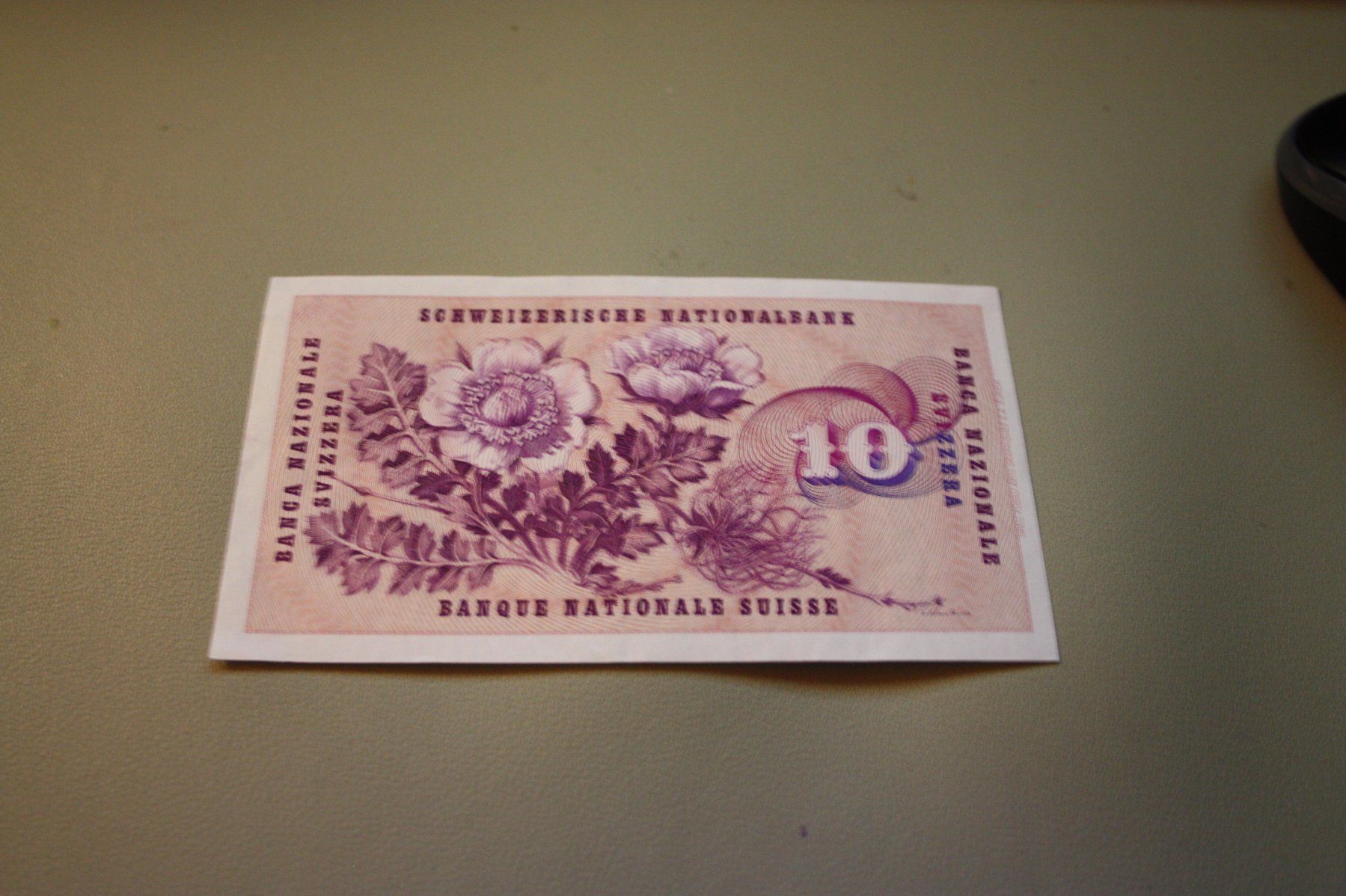 Banconote: Note Schweiz 10 Franken 28.03.1963 – Usato da Flüelen venduto da Alt-und-Neu 2