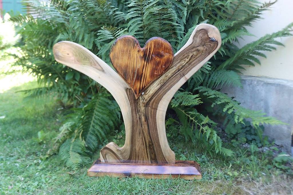 Tutte le decorazioni: Deko - Herz aus Nussbaum und Altholz – Usato da Oberwangen TG venduto da rafianjo 1