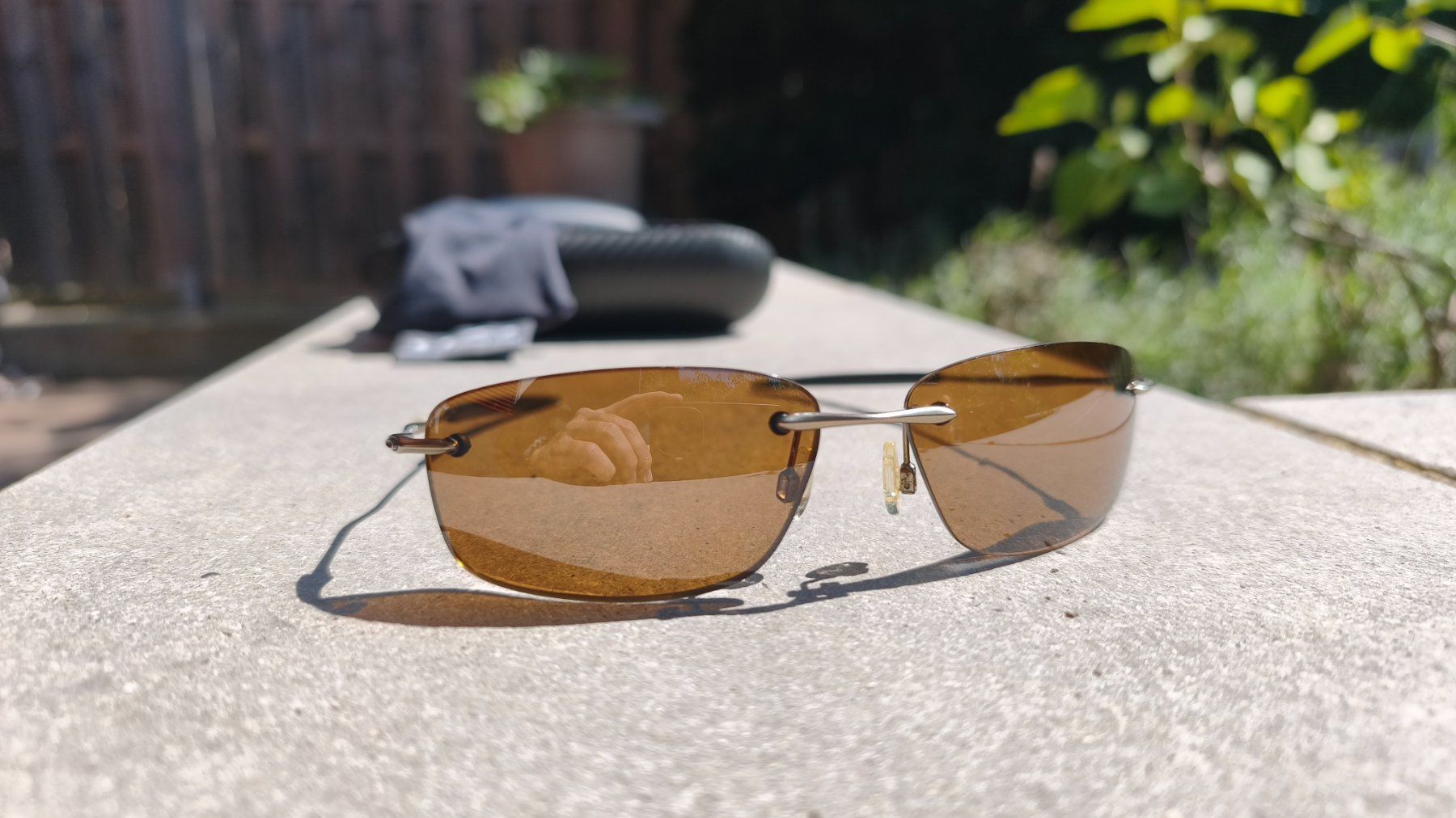 Oakley Brillen & Gläser: Oakley Nanowire 2.0 titanium polarized komplett – Gebraucht aus Ueberstorf von streuner75 3