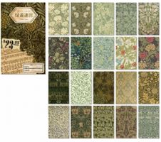 Design-Papier mit Struktur Nr.834, 20 Designs/60 Blätter