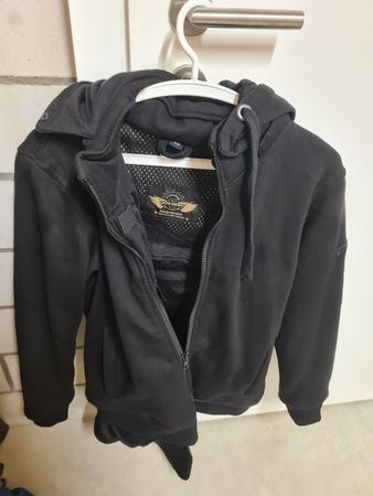 Moto Eleven Motorrad-Jacke schwarz Grösse 40 guter Zustand