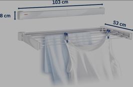 Leifheit Wandtrockner Telegant 72 Protect