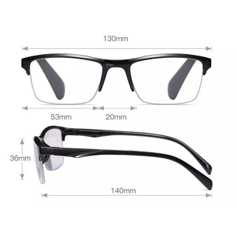 Occhiali & Lenti: Fernsichtbrille Halbrahmen schwarz -1.0 -3.5 – Nuovo e nell'imballaggio originale da Pfäffikon SZ venduto da ANNAPURNA8091 2