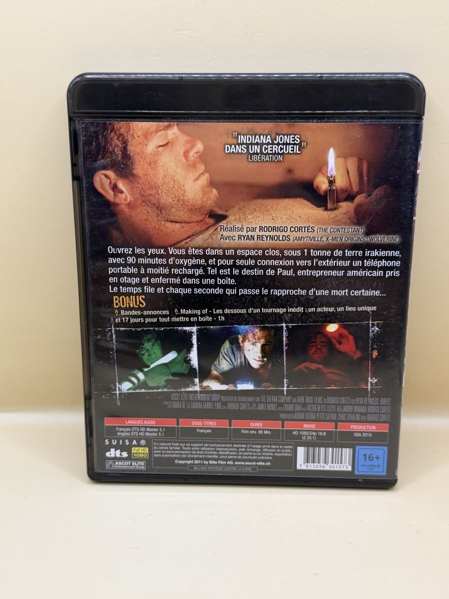 Alle DVDs: Blu-ray Buried Ryan Reynolds – Gebraucht aus Genève von sho_67qj 1