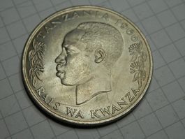 Tansania 1 Schilling, 1966 sehr schön