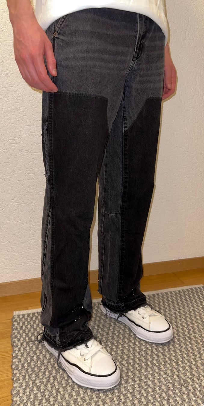 Zara Jeans: Zara - Flared Jeans Schwarz (Gr.38) – Usato da Uster venduto da jul_5dvx 3
