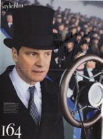 Original Autogramm von Colin Firth