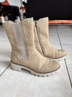 Beiger, bequemer Rieker Stiefel, Gr.39