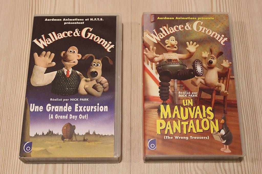 Alle VHS: K7 vidéo VHS Wallace & Gromit – Gebraucht aus Thielle von Oneil1372