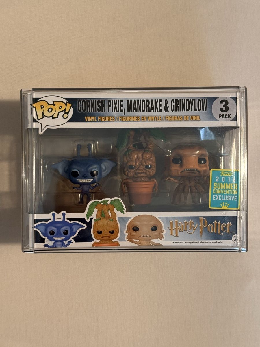 Funko Statuette: Funko Pop Harrry Potter Cornish Pixie, Mandrake & Grindylow – Nuovo (secondo la descrizione) da Dornach venduto da profi-shopper