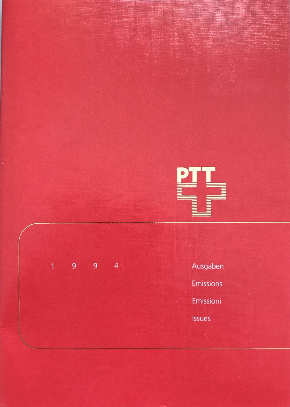 Tutti i francobolli: 1994 Jahrbuch Ersttagsstempel – Usato da Eggersriet venduto da stamp303