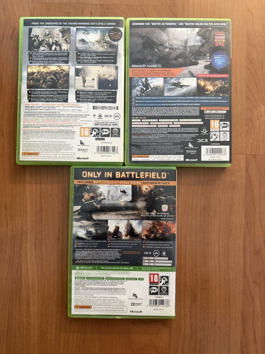Microsoft Giochi: Battlefield 2-4 Xbox 360 Game – Usato da Hendschiken venduto da Jamie2006 1