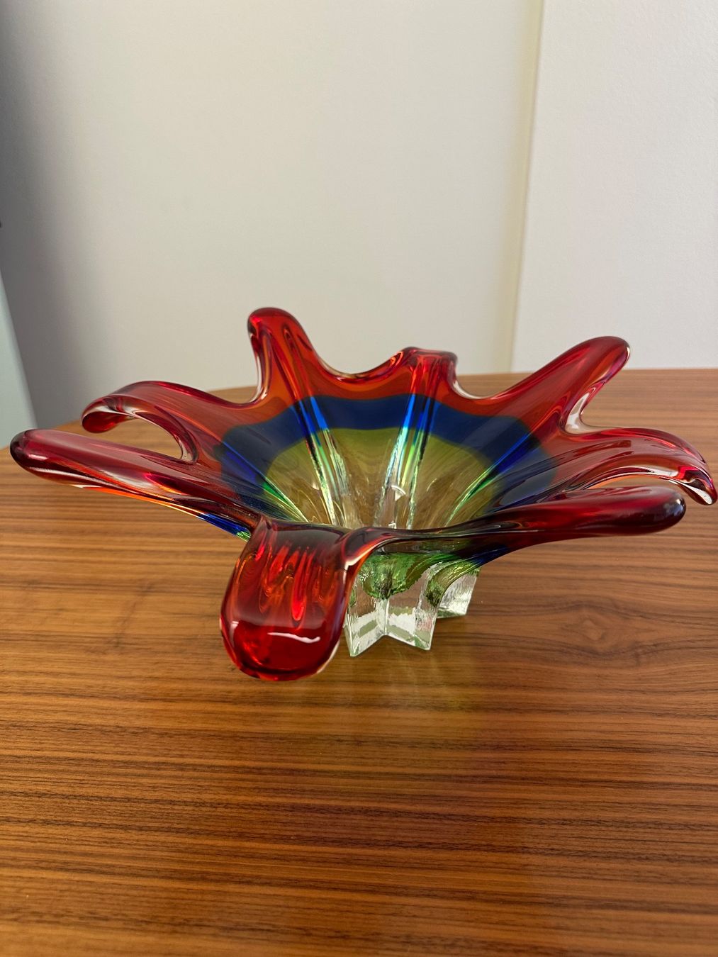 Murano Bicchieri: Sternschale aus Murano-Glas – Usato da Basel venduto da Pulcinella34 1