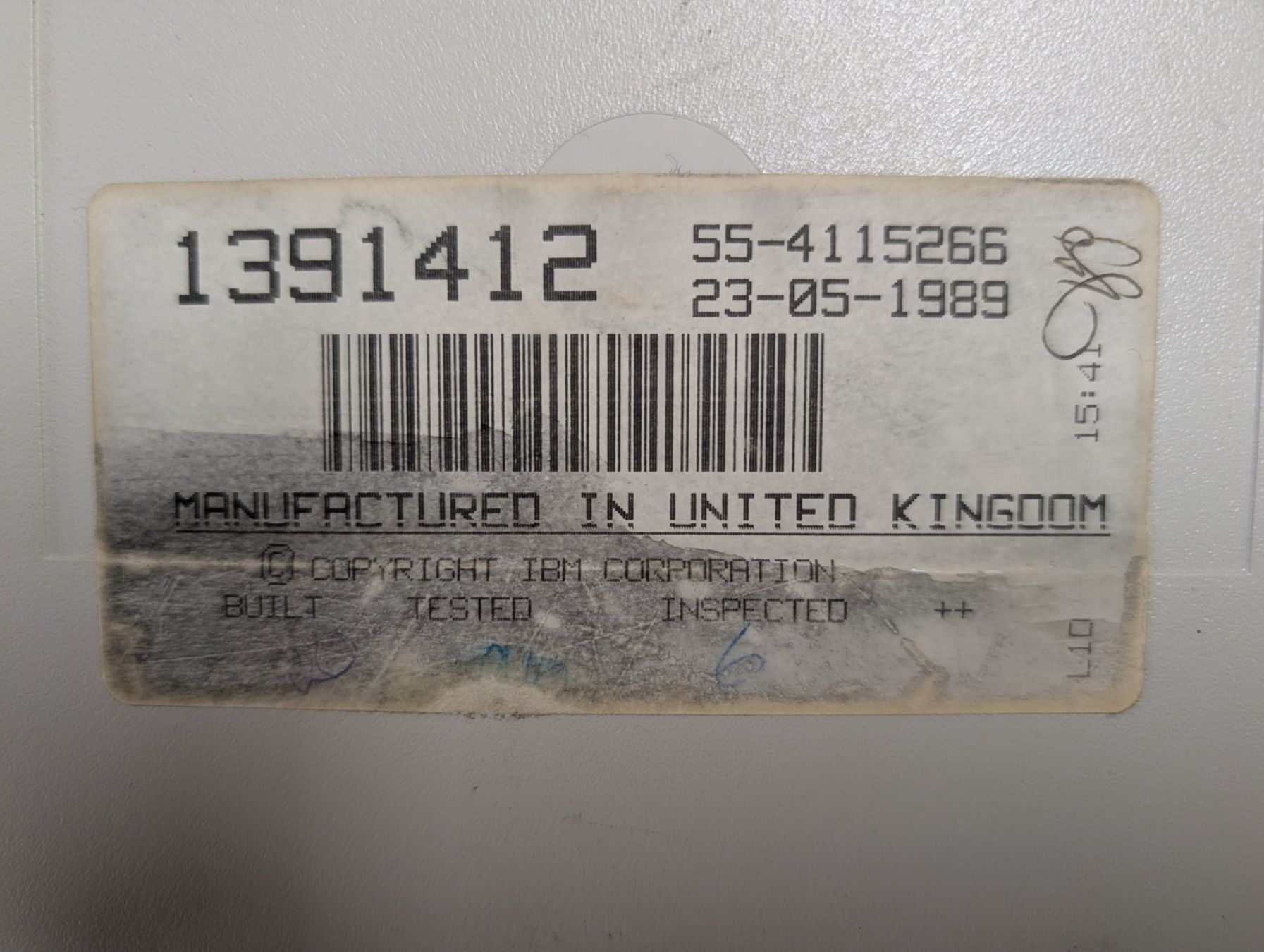 IBM Tastiere: Tastatur IBM 1989 – Usato da Steinmaur venduto da compura49 4