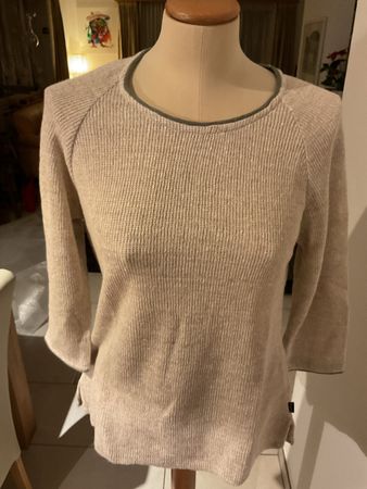 Damen  StrickPullover 100% Leinen Linara.  Grösse S 3/4 Arm