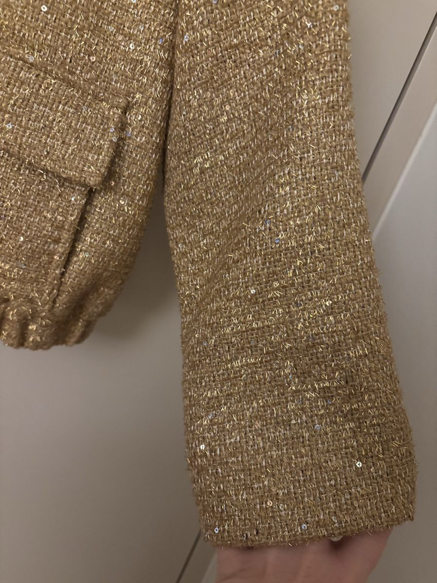 Giacche: Goldene Jacke, neuwertig, Grösse L – Nuovo e nell'imballaggio originale da Arbon venduto da Viktoriaa 5