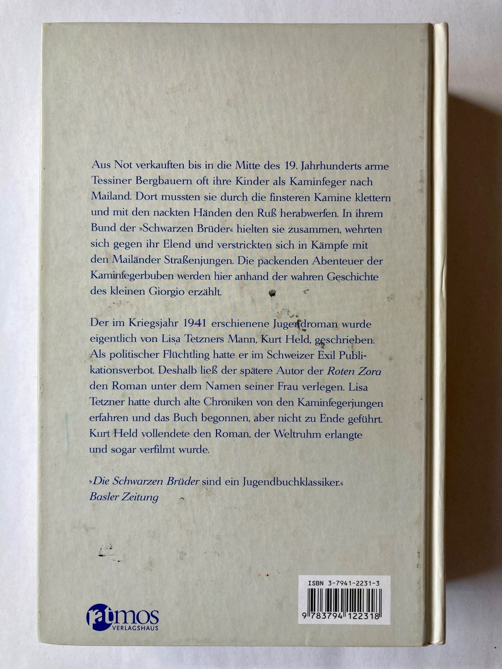 Libri: Lisa Tetzner - Die Schwarzen Brüder – Usato da Bubendorf venduto da Alpenheidi 1