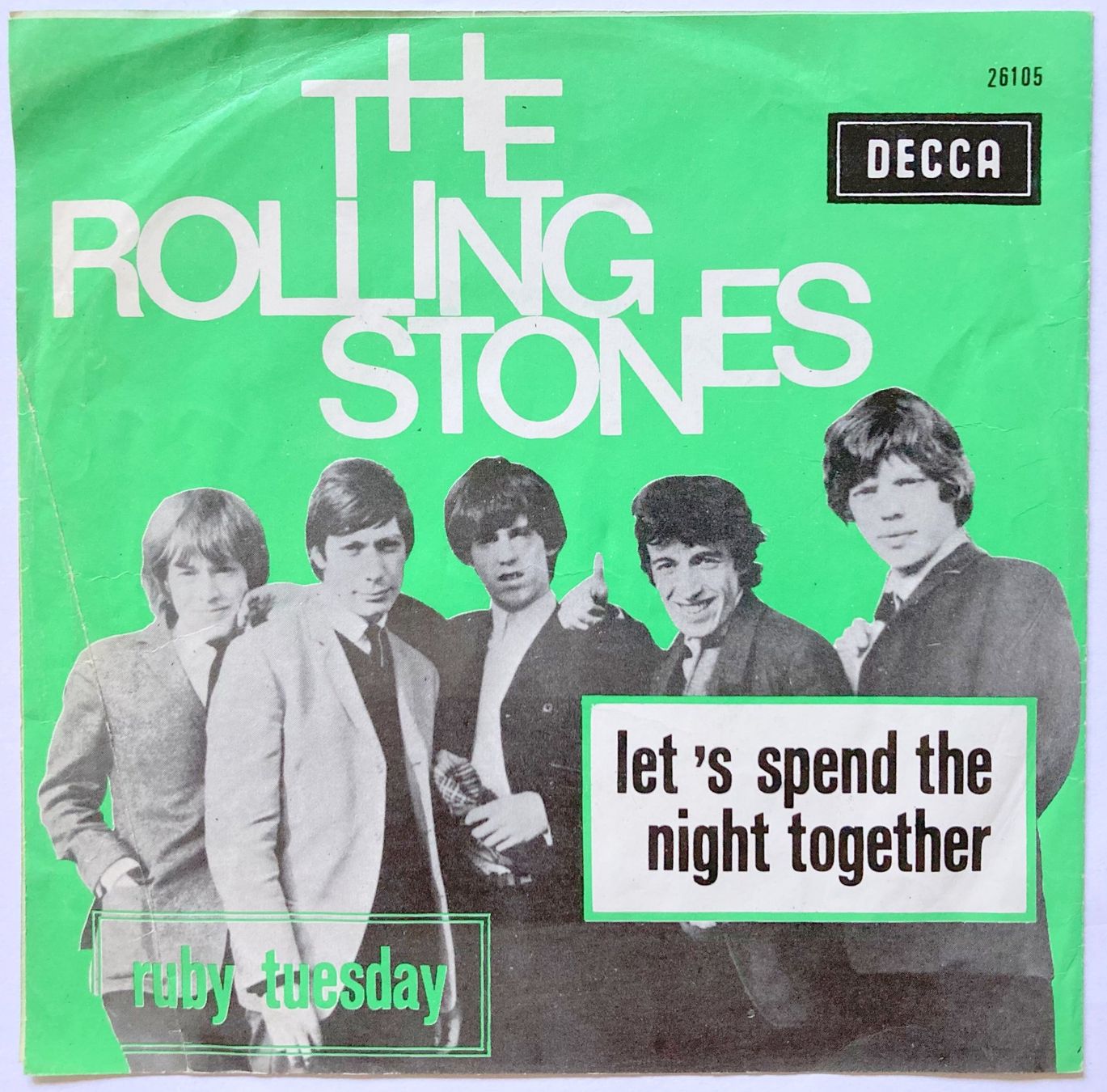 Vinyles: ROLLING STONES - LET'S SPEND THE NIGHT TOGETHER – D'occasion à Bottens par hotter-than-hell 1
