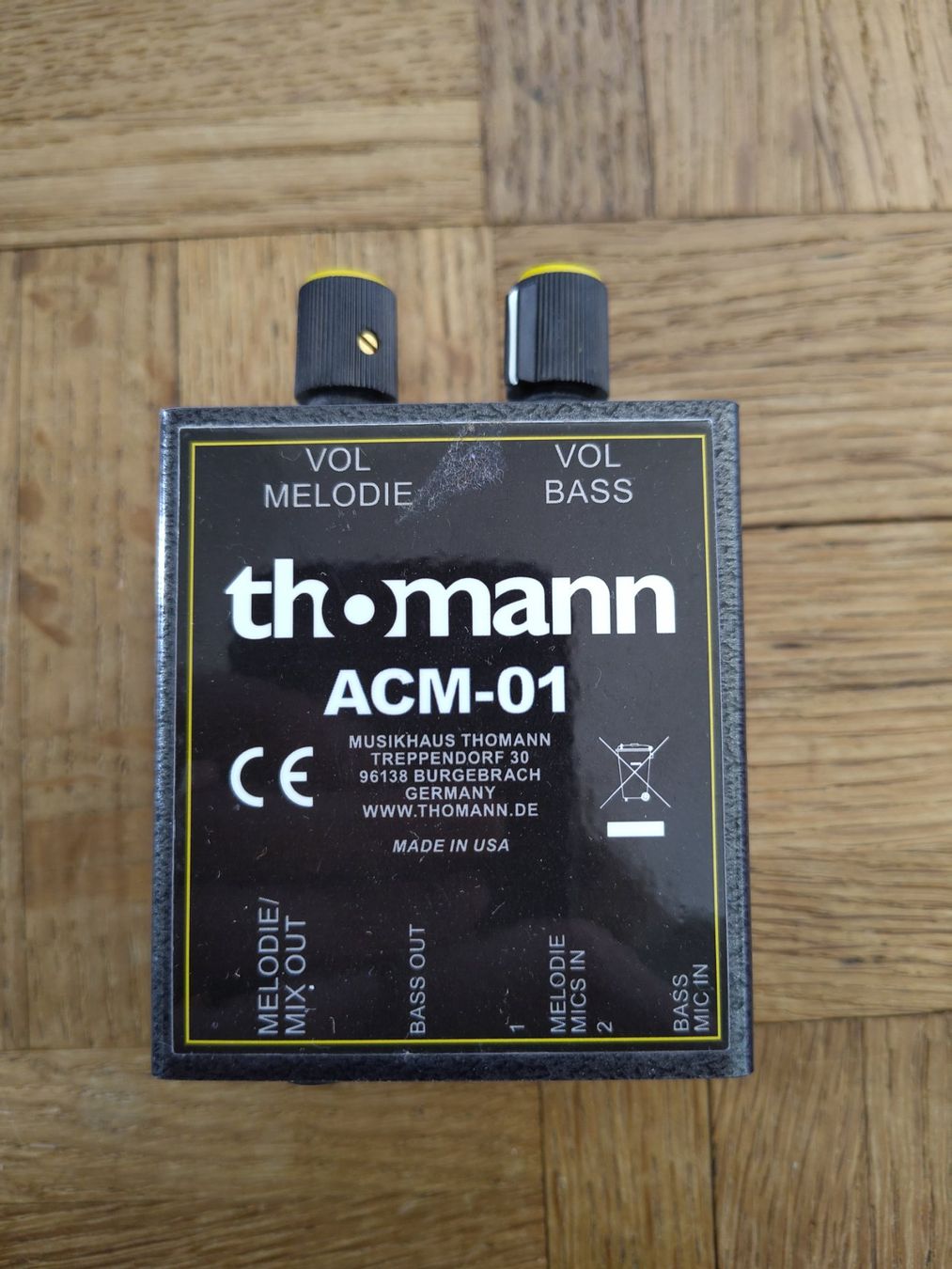 Aufnahmegeräte: Thomann ACM-01 accordion pickup system – Gebraucht aus Bern von arm_tqc7