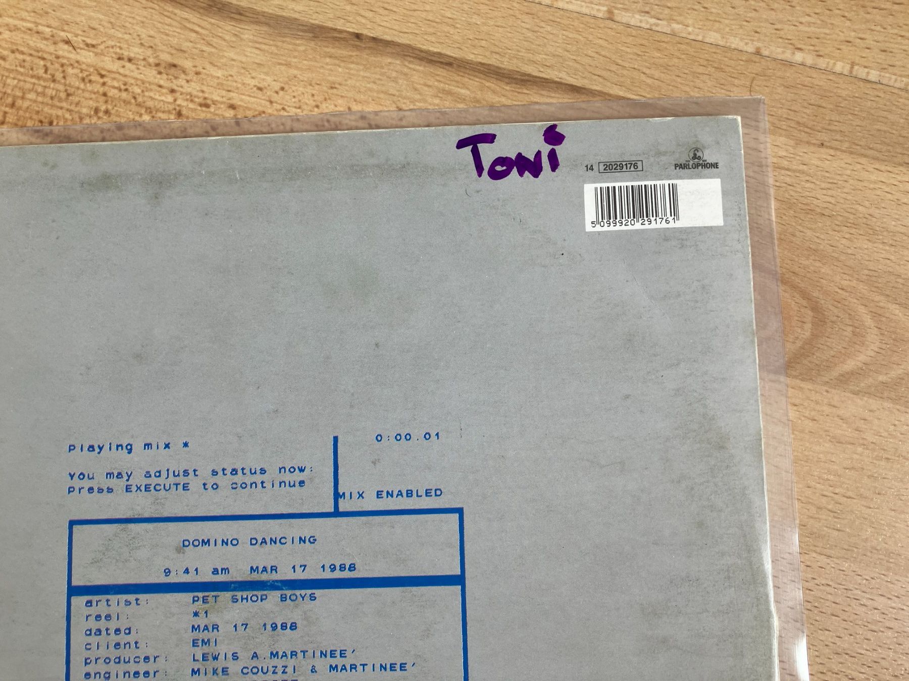 Dischi in vinile: Pet Shop Boys – Usato da Aarwangen venduto da Jukebox3 3