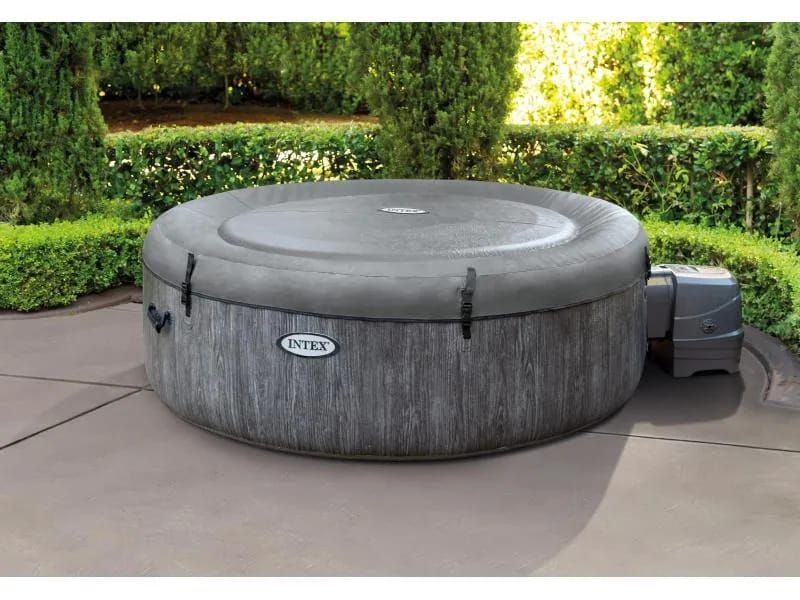 Intex Whirlpool: Intex Whirlpool PureSpa Bubble 216cm – Gebraucht aus Hörhausen von chloe.vauthey