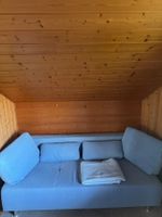 Schlafsofa in blau