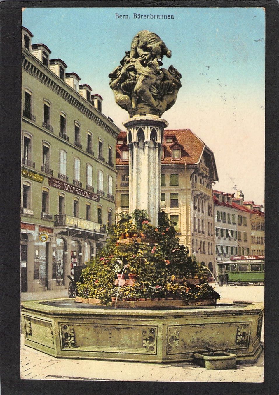 Cartoline postali: AK× Bern Bärenbrunnen , 1926 – Usato da Reichenburg venduto da Pipo-67
