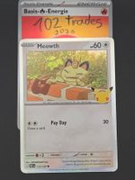 🇬🇧 EN Meowth - 30c 113/128 30th celebration ab 1.-