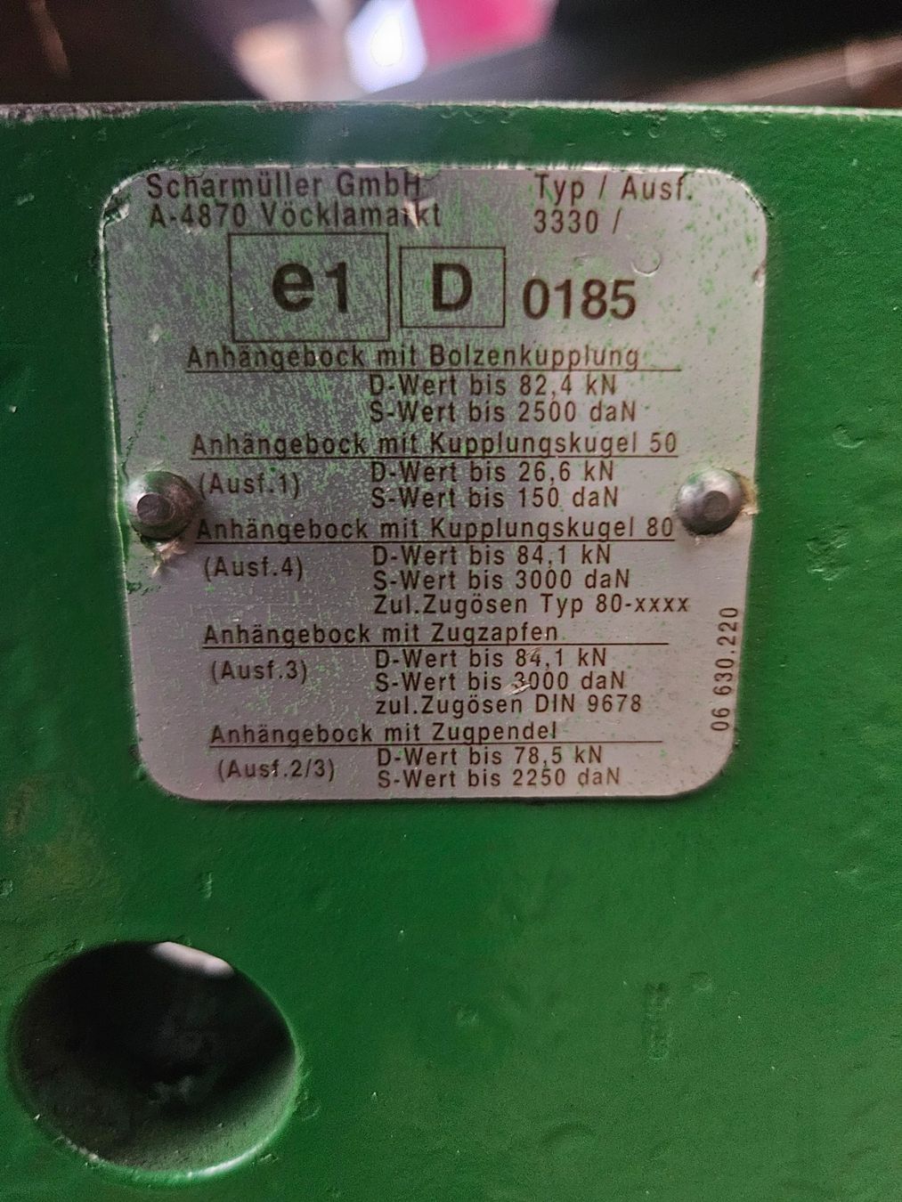 Bührer Trattori: Sauremann Schlitten Scharmüller John Deere Bührer – Usato da Bauma venduto da Maese1980 1